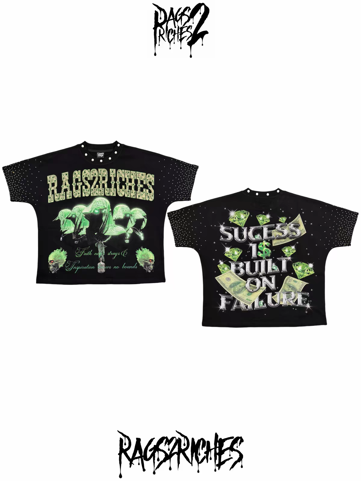 NBA YoungBoy Rhinestone Tee